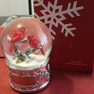 Things Remembered Cardinal Musical Snowglobe